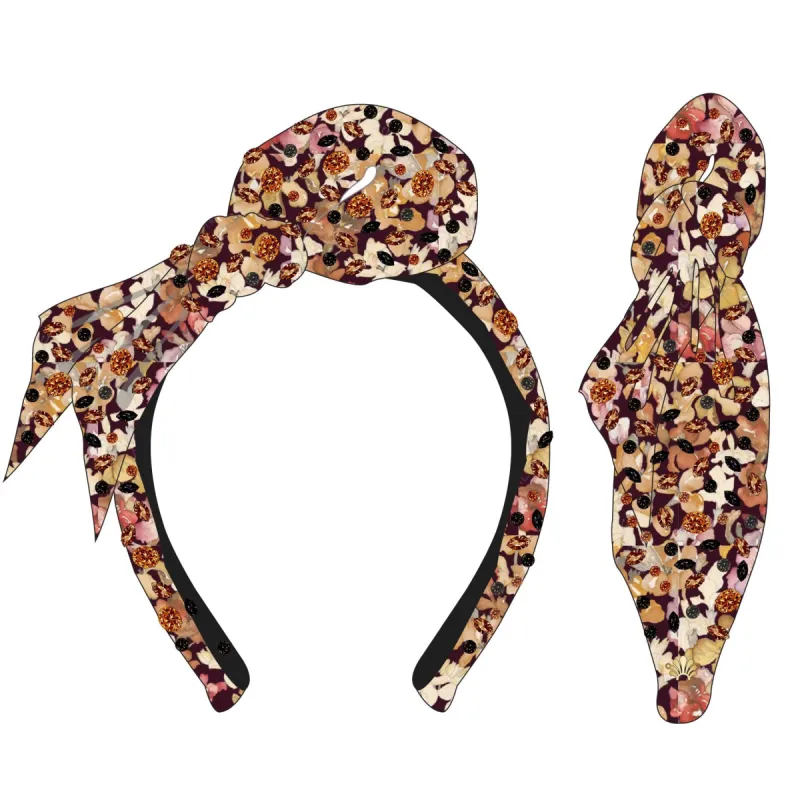 MARIGOLD LILIES LIBERTY™ HOLLY CRYSTAL HEADBAND sold by Lele Sadoughi