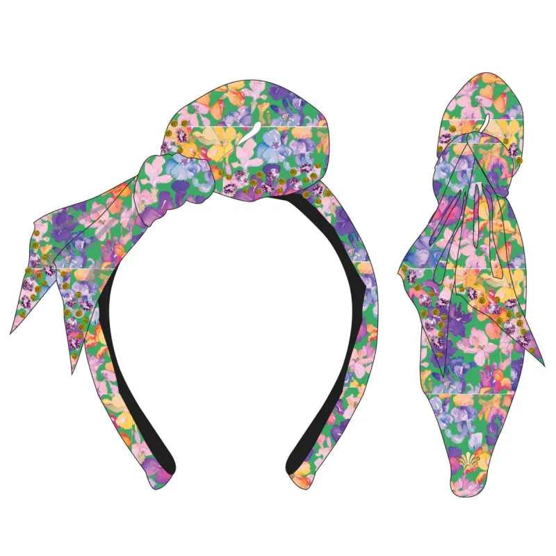 LILY MELANGE LIBERTY™ HOLLY CRYSTAL HEADBAND sold by Lele Sadoughi