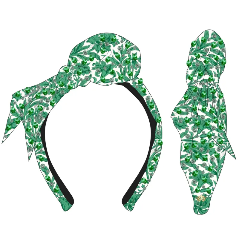 SAMBOURNE PINE LIBERTY™ HOLLY CRYSTAL HEADBAND sold by Lele Sadoughi