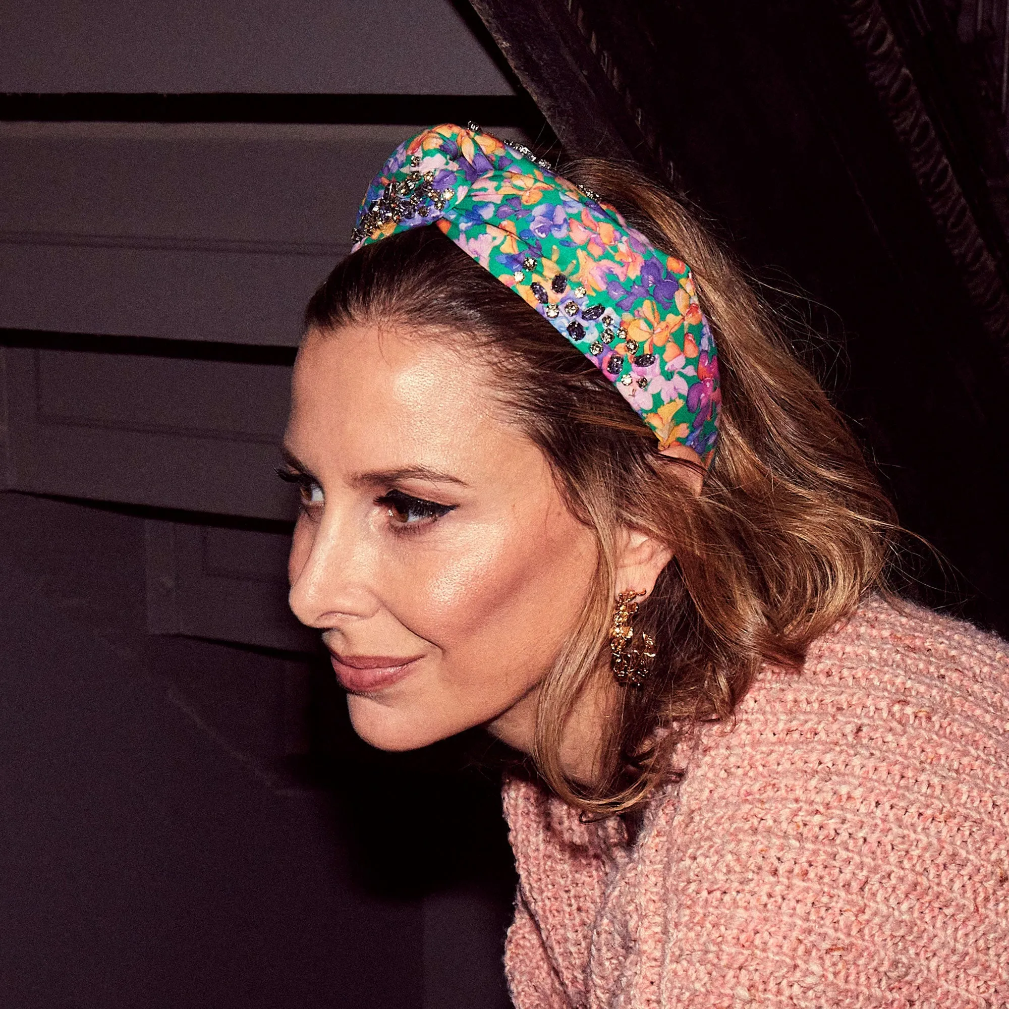 LILY MELANGE MARLENE LIBERTY™ CRYSTAL HEADBAND sold by Lele Sadoughi product image thumbnail 2