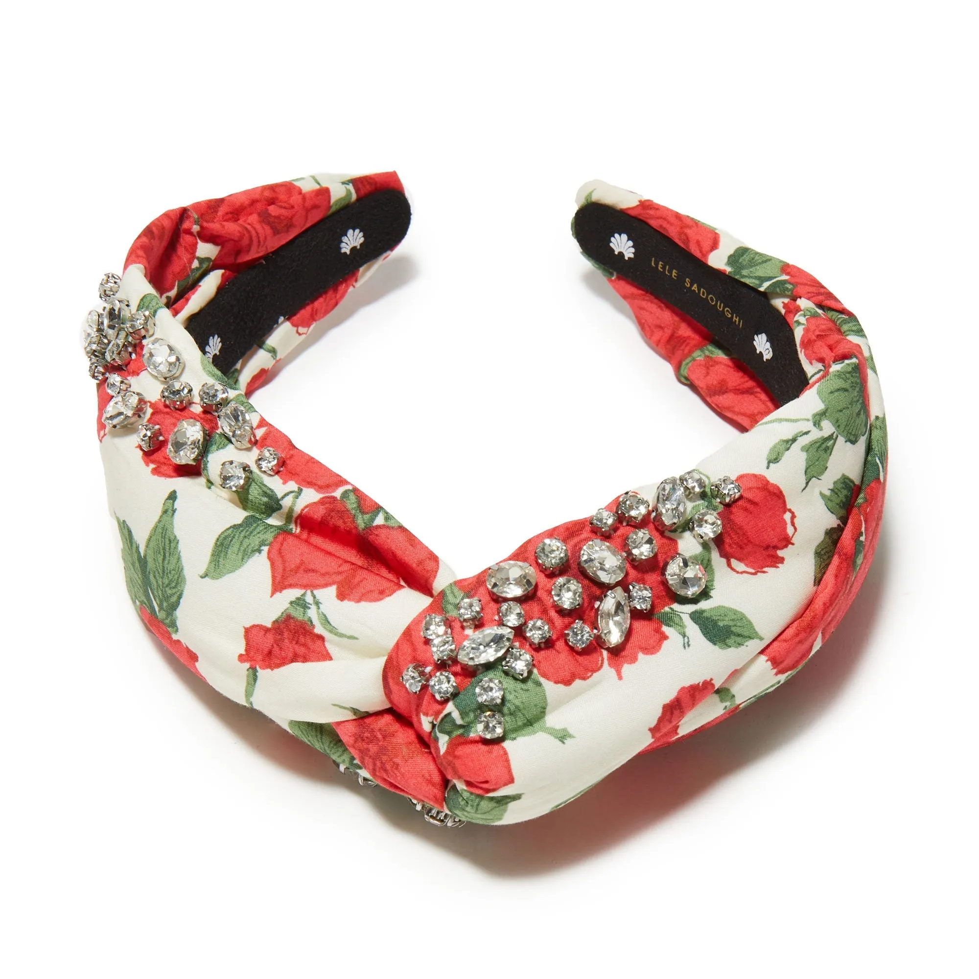 LIPSTICK ROSE MARLENE LIBERTY™ CRYSTAL HEADBAND sold by Lele Sadoughi product image thumbnail 3