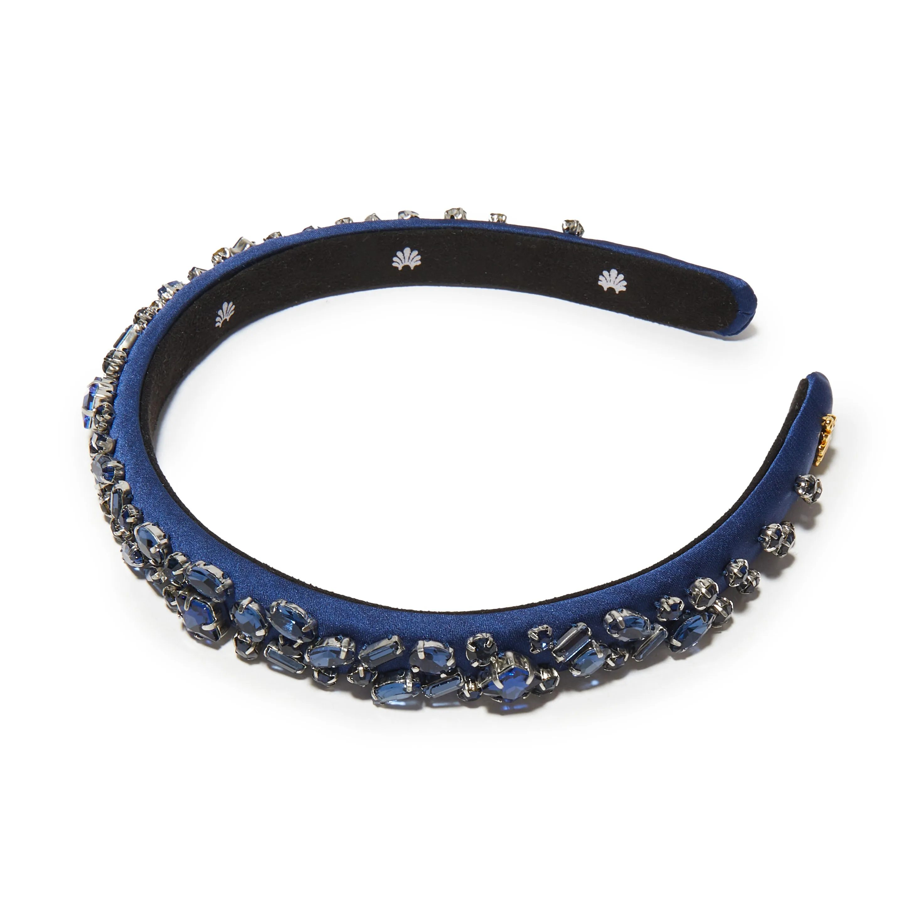 SEPTEMBER SAPPHIRE GIGI JEWELED BIRTHSTONE HEADBAND sold by Lele Sadoughi