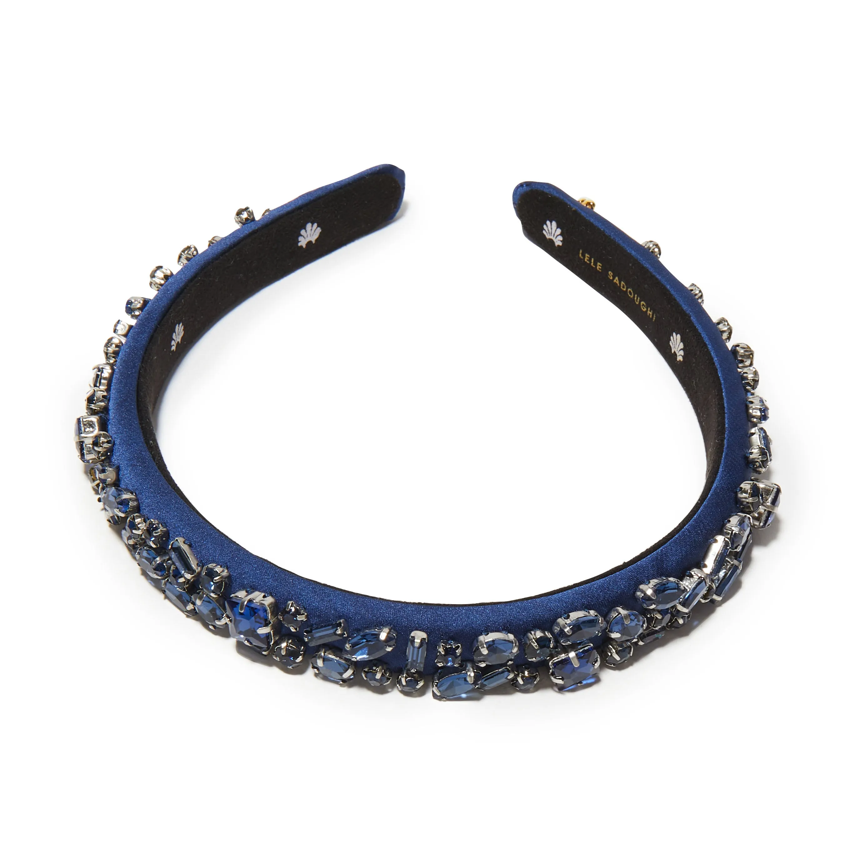 SEPTEMBER SAPPHIRE GIGI JEWELED BIRTHSTONE HEADBAND sold by Lele Sadoughi product image thumbnail 3