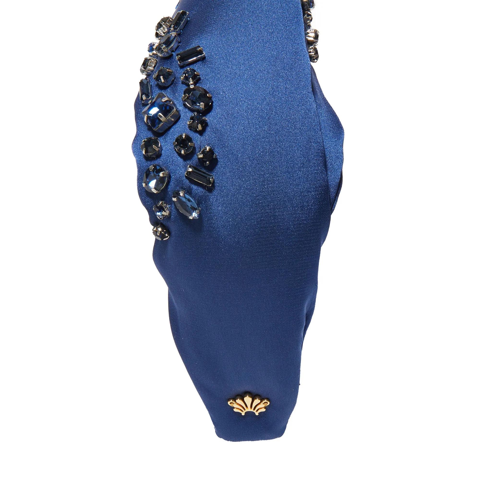 SEPTEMBER SAPPHIRE MARLENE JEWELED BIRTHSTONE HEADBAND sold by Lele Sadoughi product image thumbnail 5