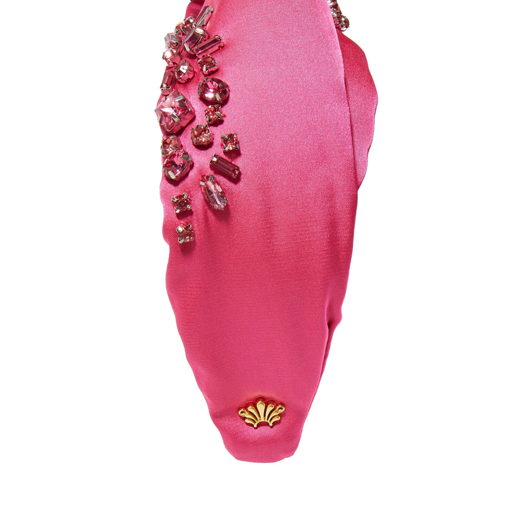 OCTOBER PINK TOURMALINE MARLENE JEWELED BIRTHSTONE HEADBAND sold by Lele Sadoughi product image thumbnail 5