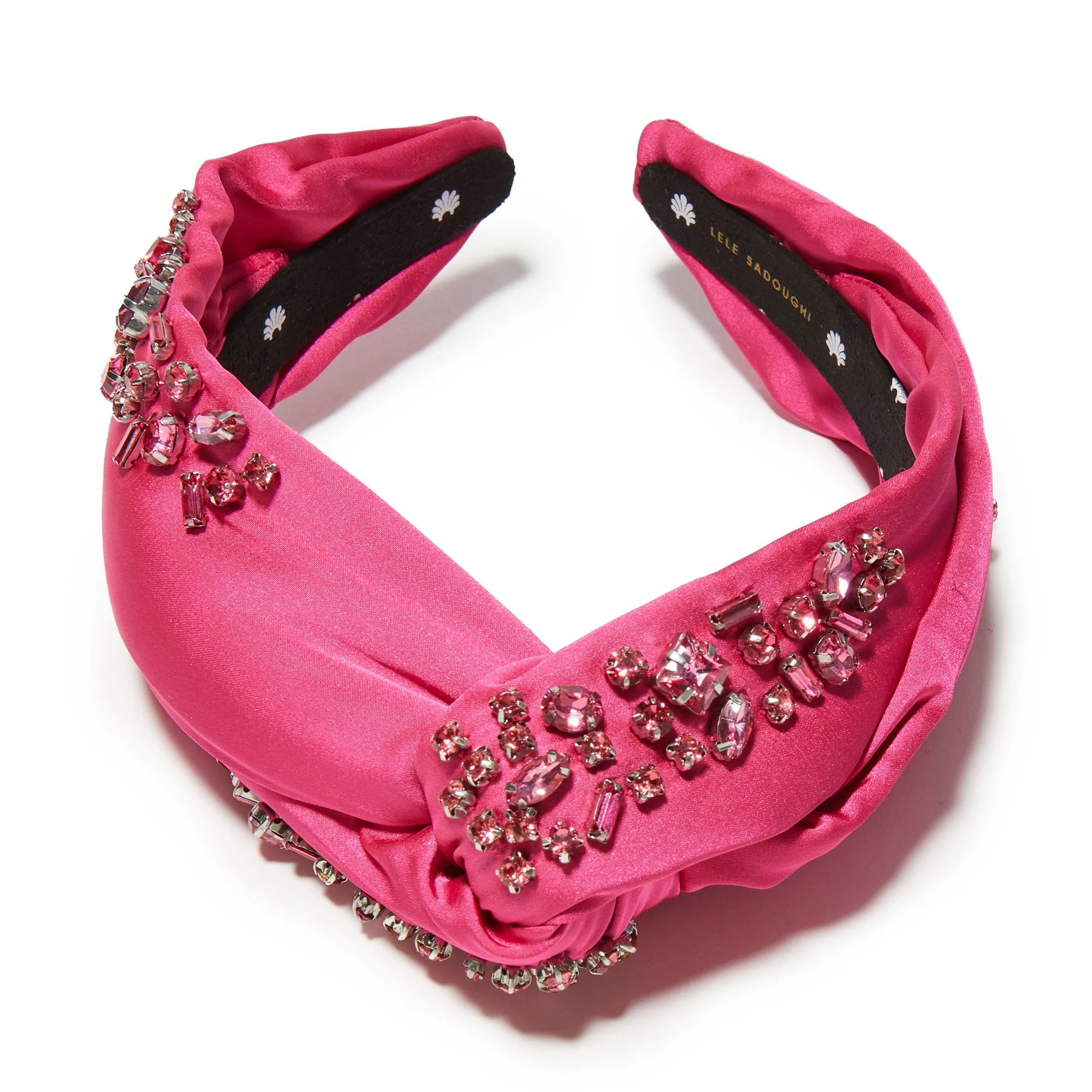 OCTOBER PINK TOURMALINE MARLENE JEWELED BIRTHSTONE HEADBAND sold by Lele Sadoughi product image thumbnail 3