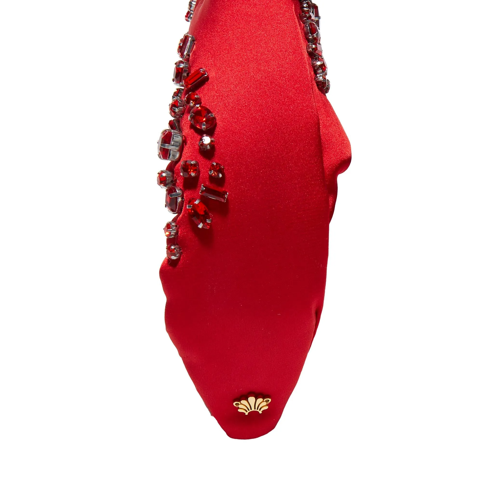JULY RUBY MARLENE JEWELED BIRTHSTONE HEADBAND sold by Lele Sadoughi product image thumbnail 5
