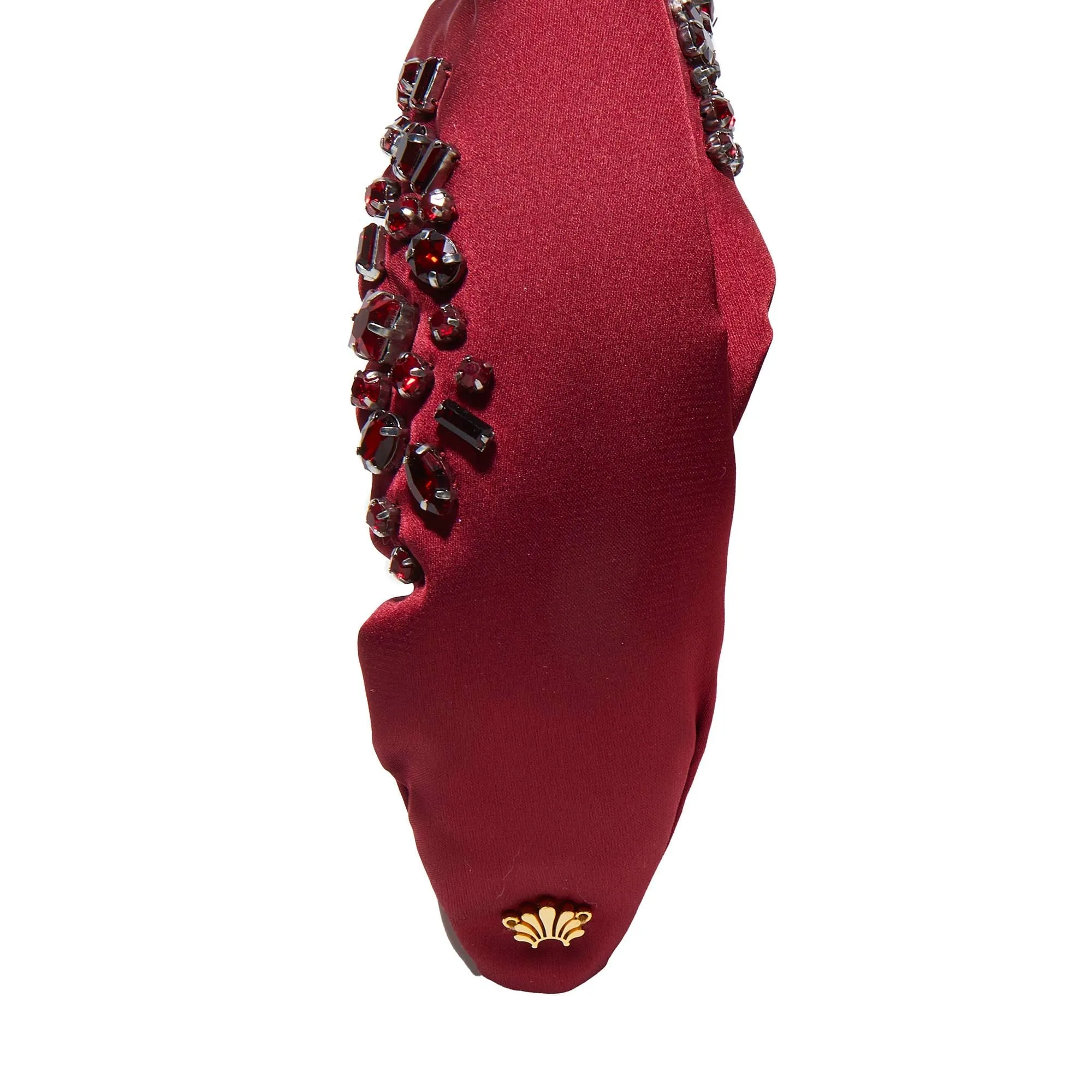 JANUARY GARNET MARLENE JEWELED BIRTHSTONE HEADBAND sold by Lele Sadoughi product image thumbnail 5