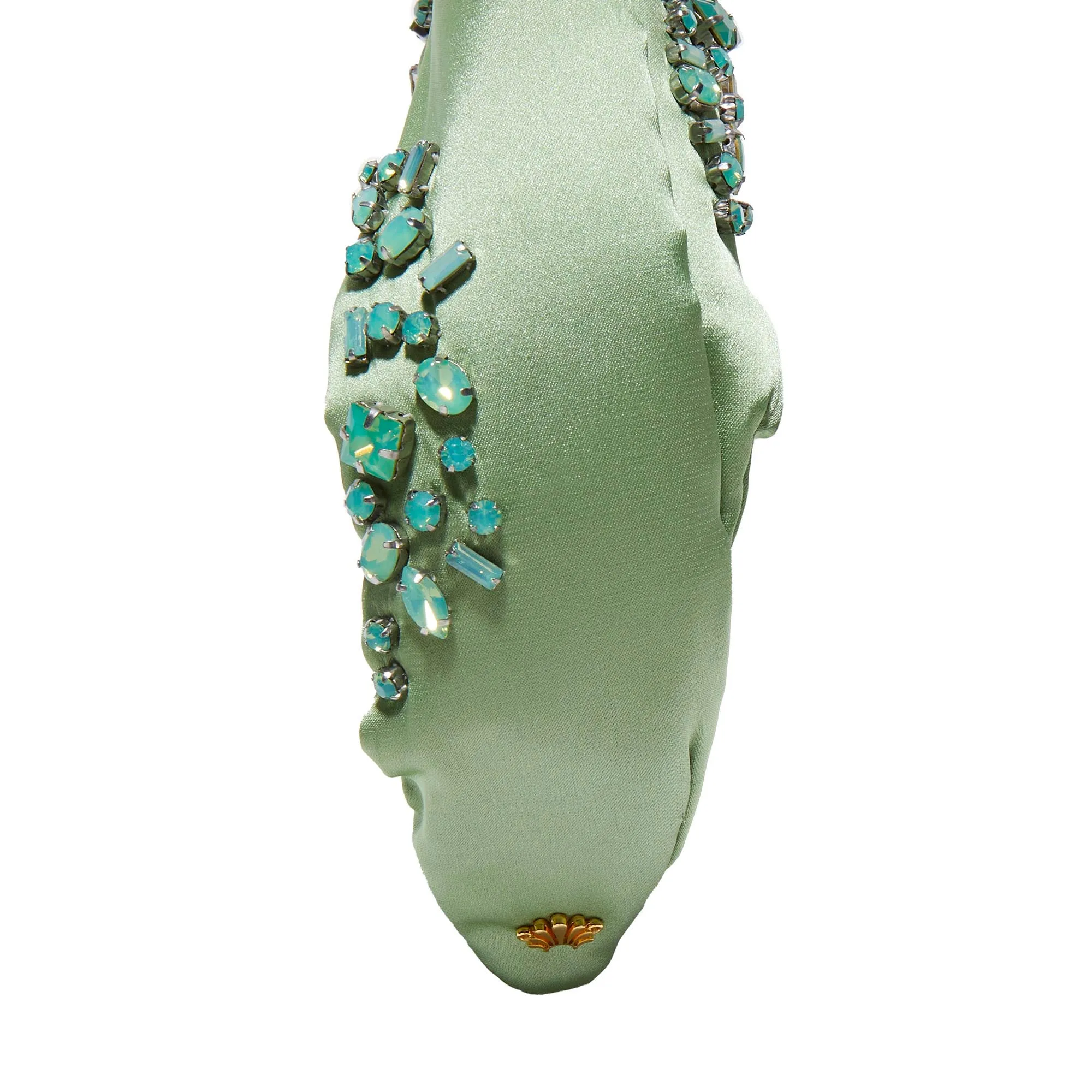 AUGUST PERIDOT MARLENE JEWELED BIRTHSTONE HEADBAND sold by Lele Sadoughi product image thumbnail 5