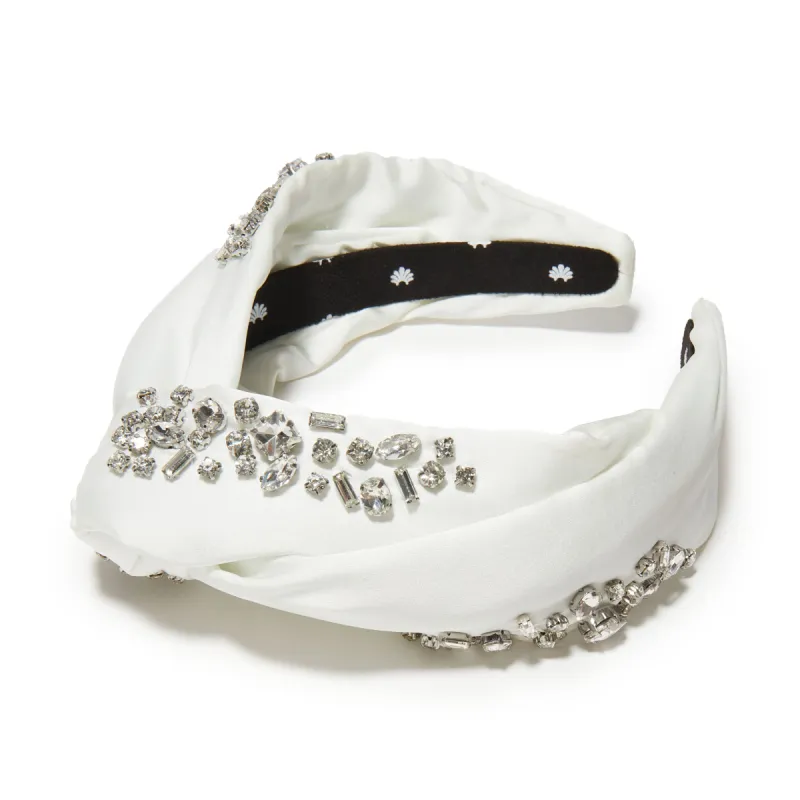 APRIL DIAMOND MARLENE JEWELED BIRTHSTONE HEADBAND sold by Lele Sadoughi