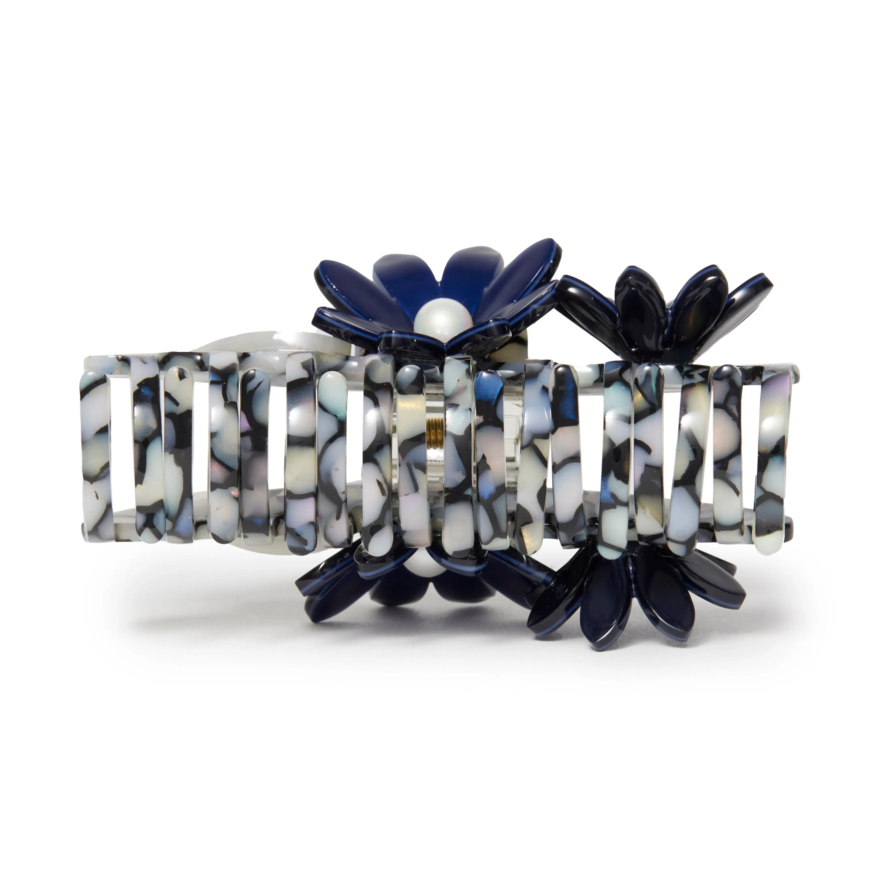 CELESTIAL JET PETUNIA CLAW CLIP sold by Lele Sadoughi product image thumbnail 4