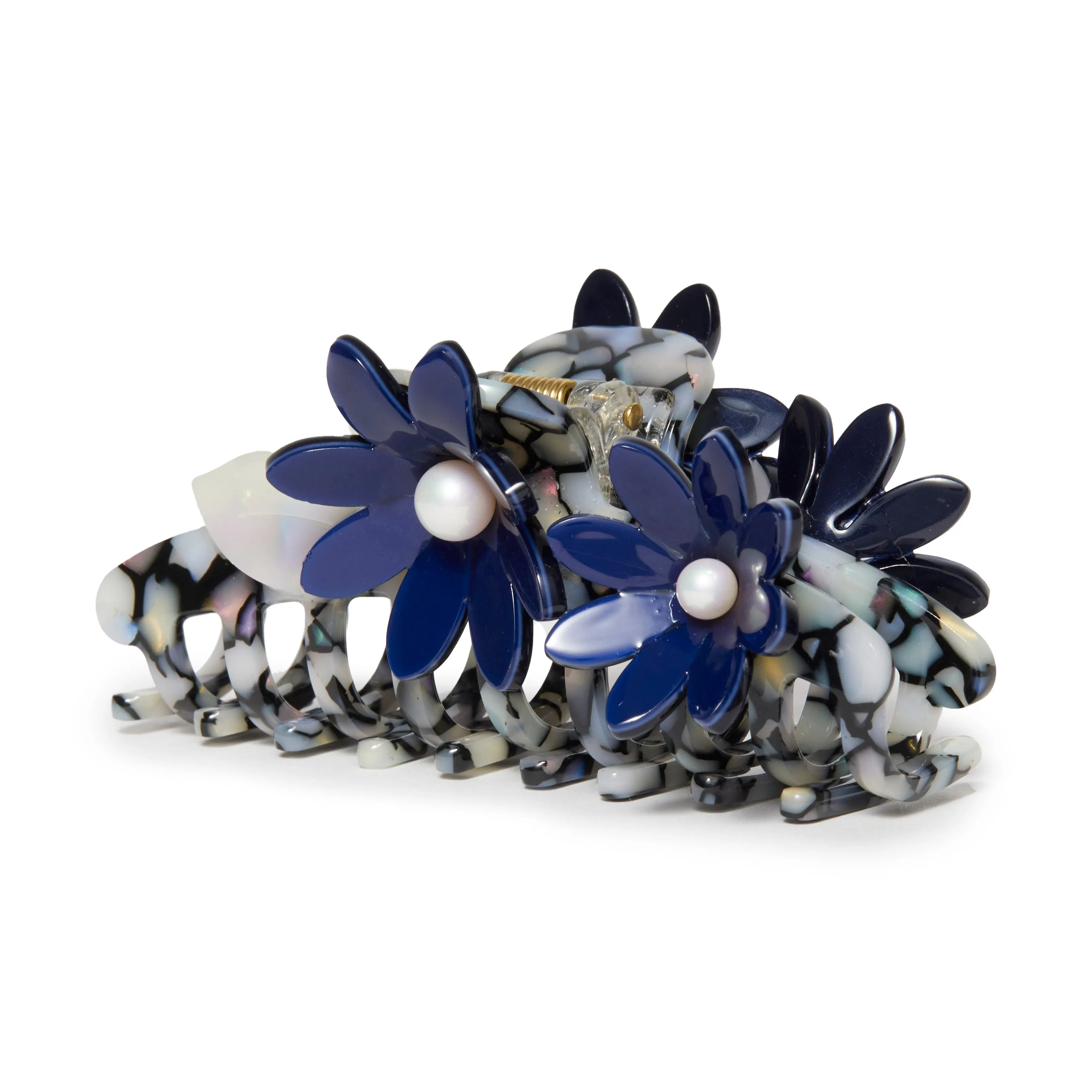 CELESTIAL JET PETUNIA CLAW CLIP sold by Lele Sadoughi product image thumbnail 3