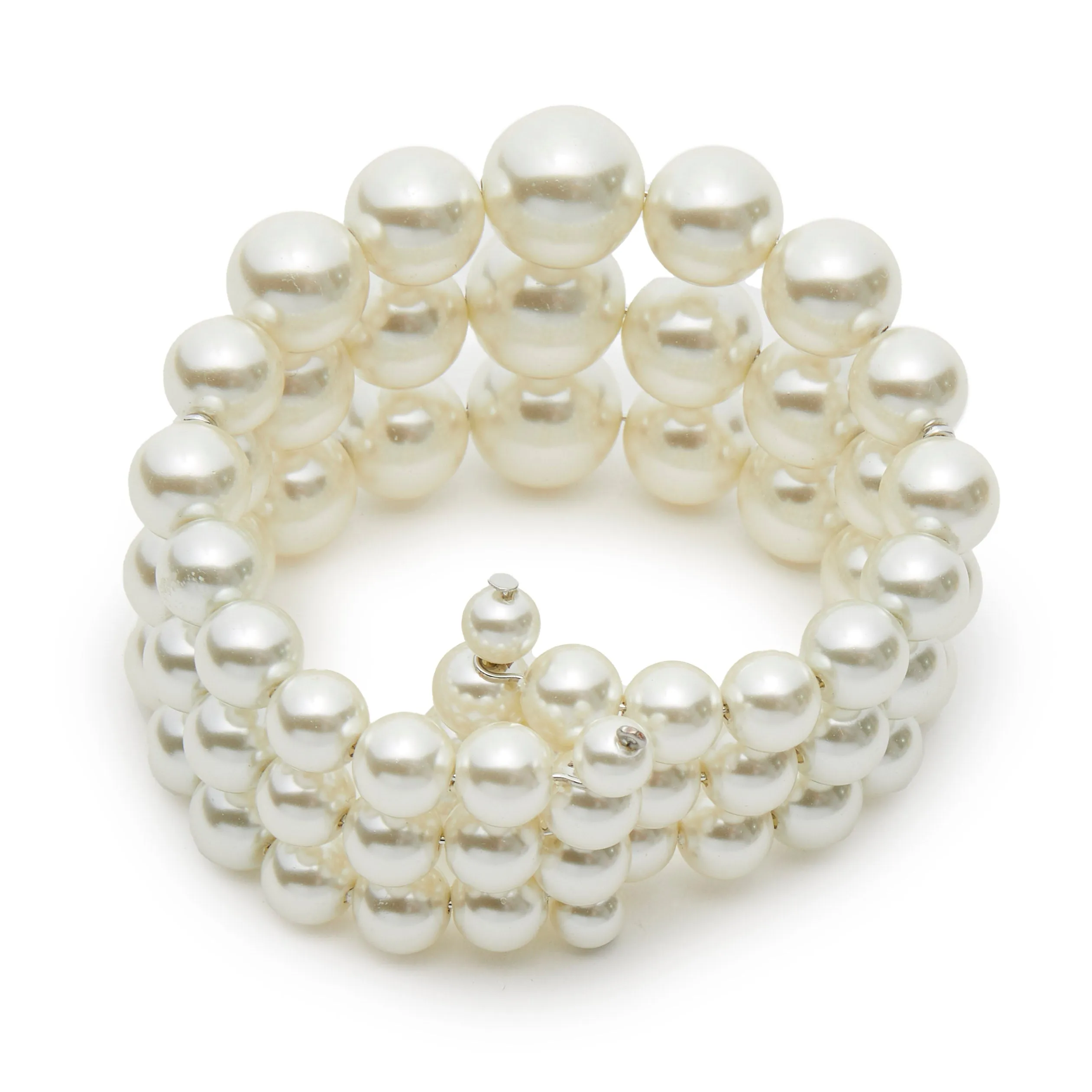 PEARL GRADUATED BRACELET sold by Lele Sadoughi product image thumbnail 3