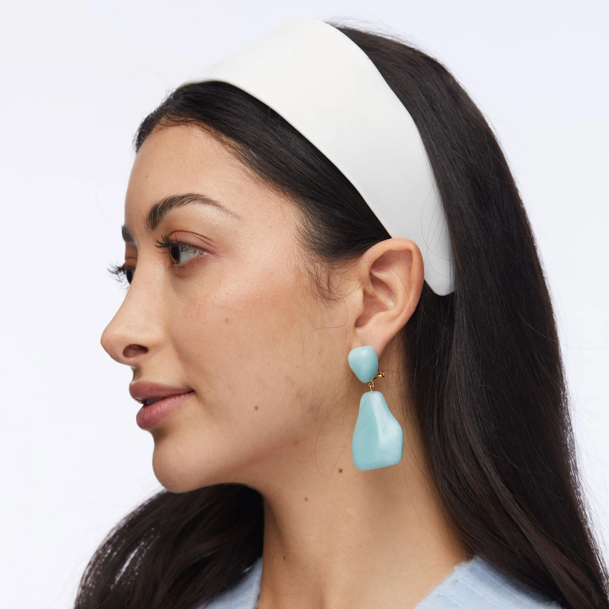 IVORY BRIGITTE HEADBAND sold by Lele Sadoughi product image thumbnail 2