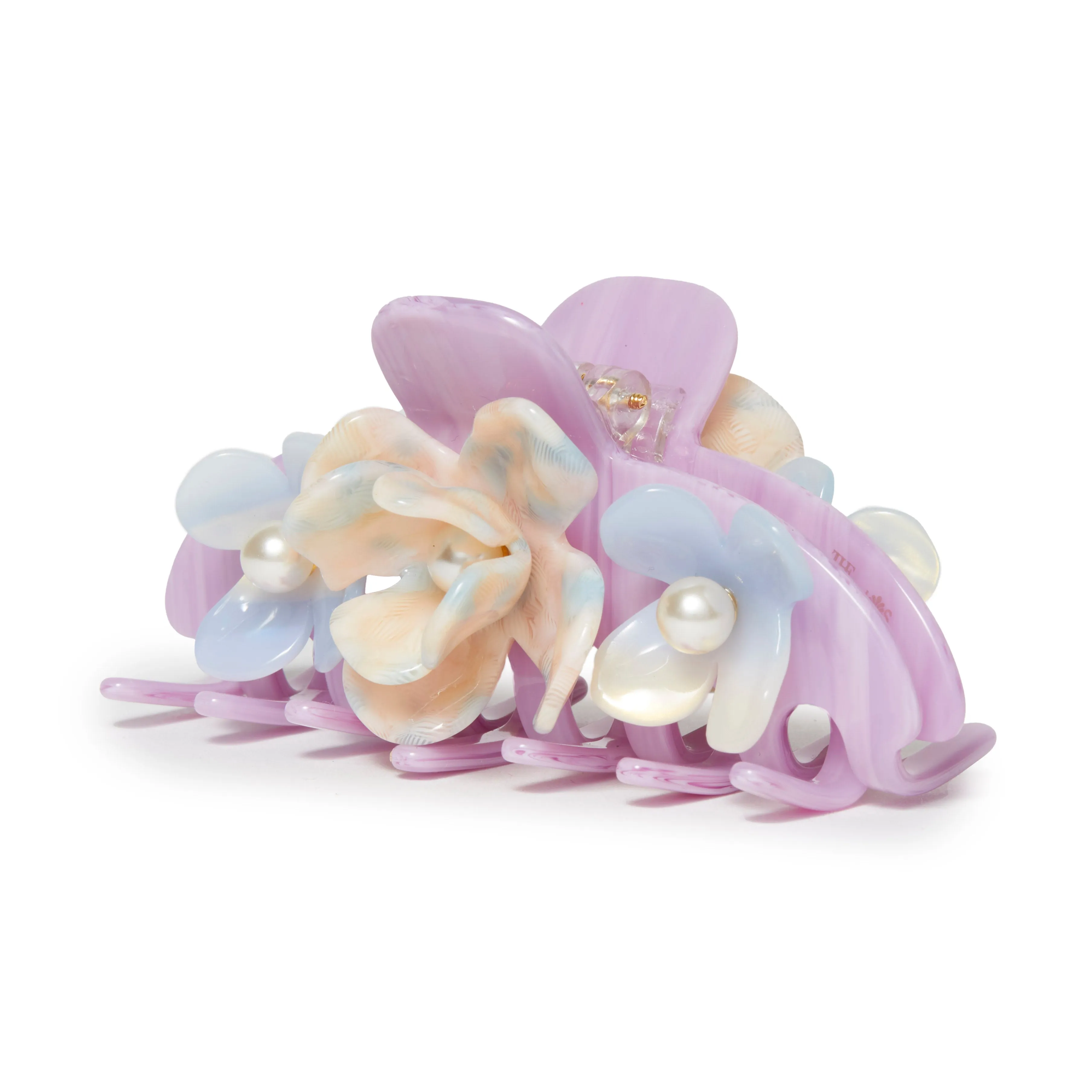 AZURE LILAC PETUNIA CLAW CLIP sold by Lele Sadoughi product image thumbnail 3