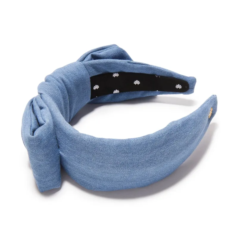 HOLLY DENIM HEADBAND sold by Lele Sadoughi