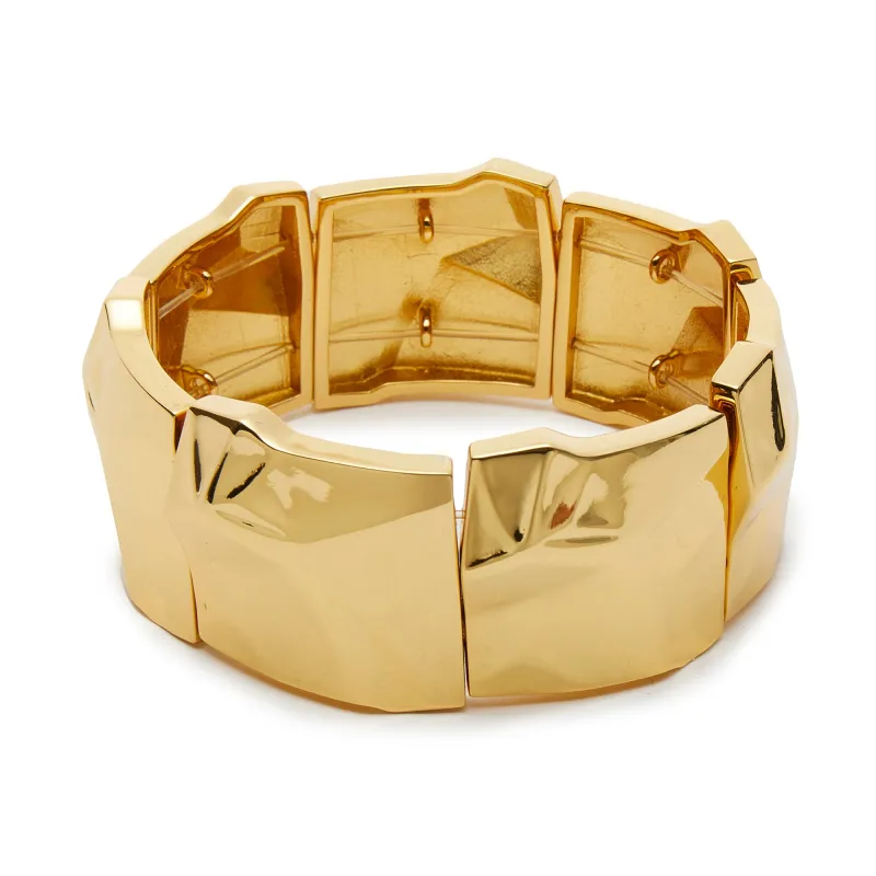GOLD TETRA BRACELET sold by Lele Sadoughi
