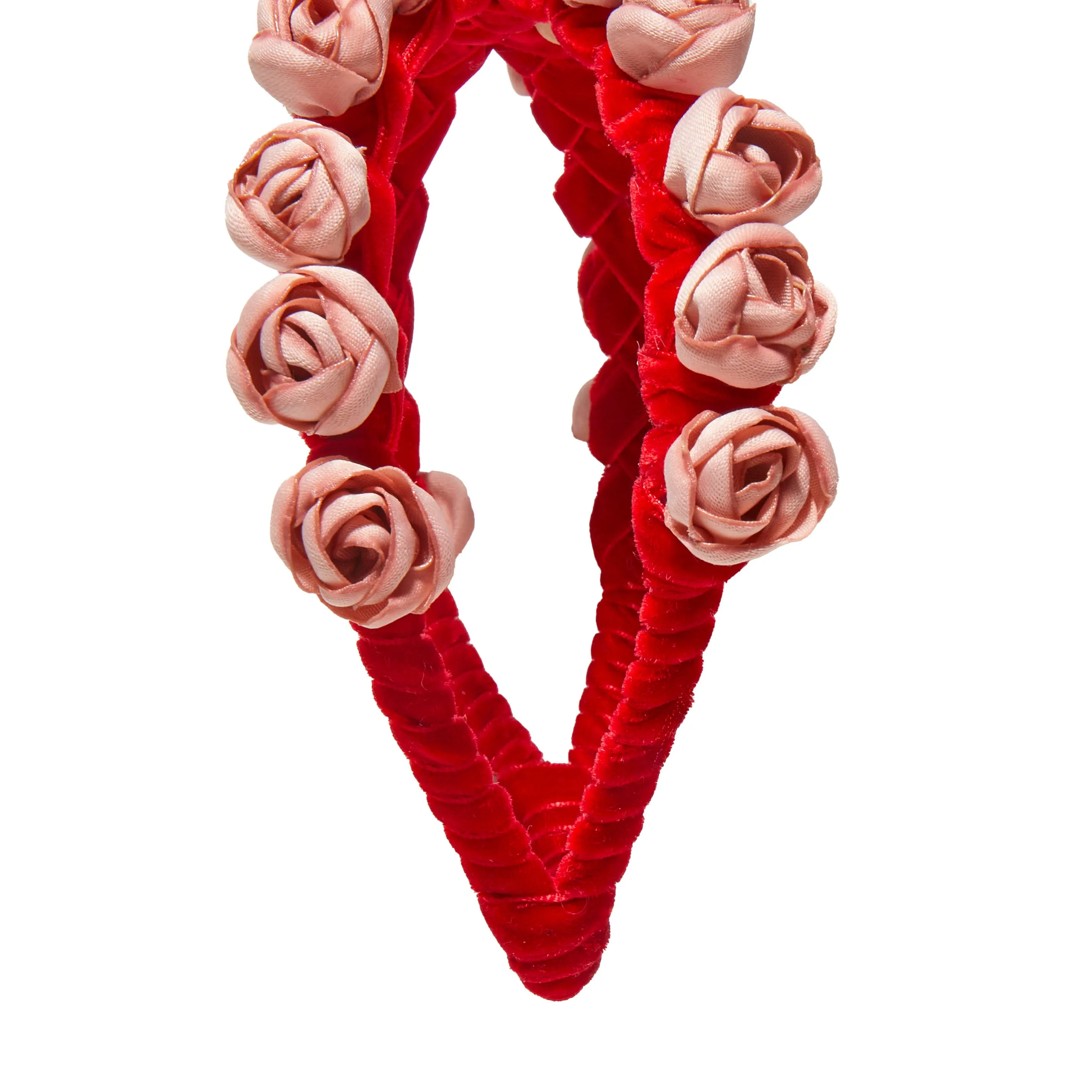 ROUGE PASTEL KIDS BOUQUET CROSSOVER HEADBAND sold by Lele Sadoughi product image thumbnail 3