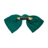 MAY EMERALD PALOMA JEWELED BIRTHSTONE BOW sold by Lele Sadoughi