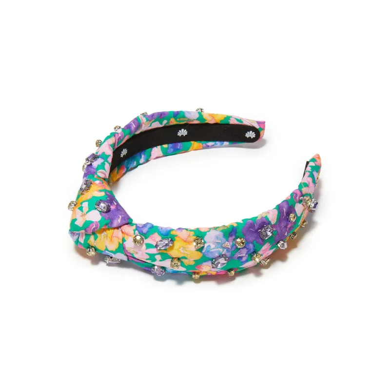 LILY MELANGE KIDS KNOTTED LIBERTY™ MIXED CRYSTAL HEADBAND sold by Lele Sadoughi