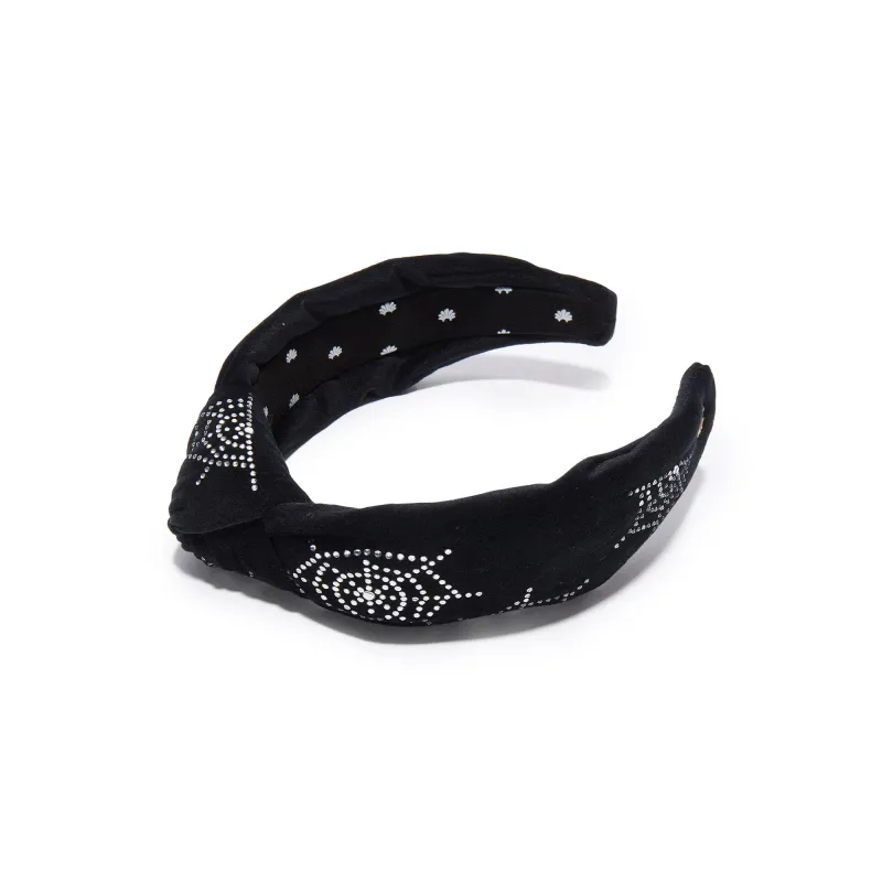 JET KIDS COBWEB SPARKLE KNOTTED HEADBAND sold by Lele Sadoughi