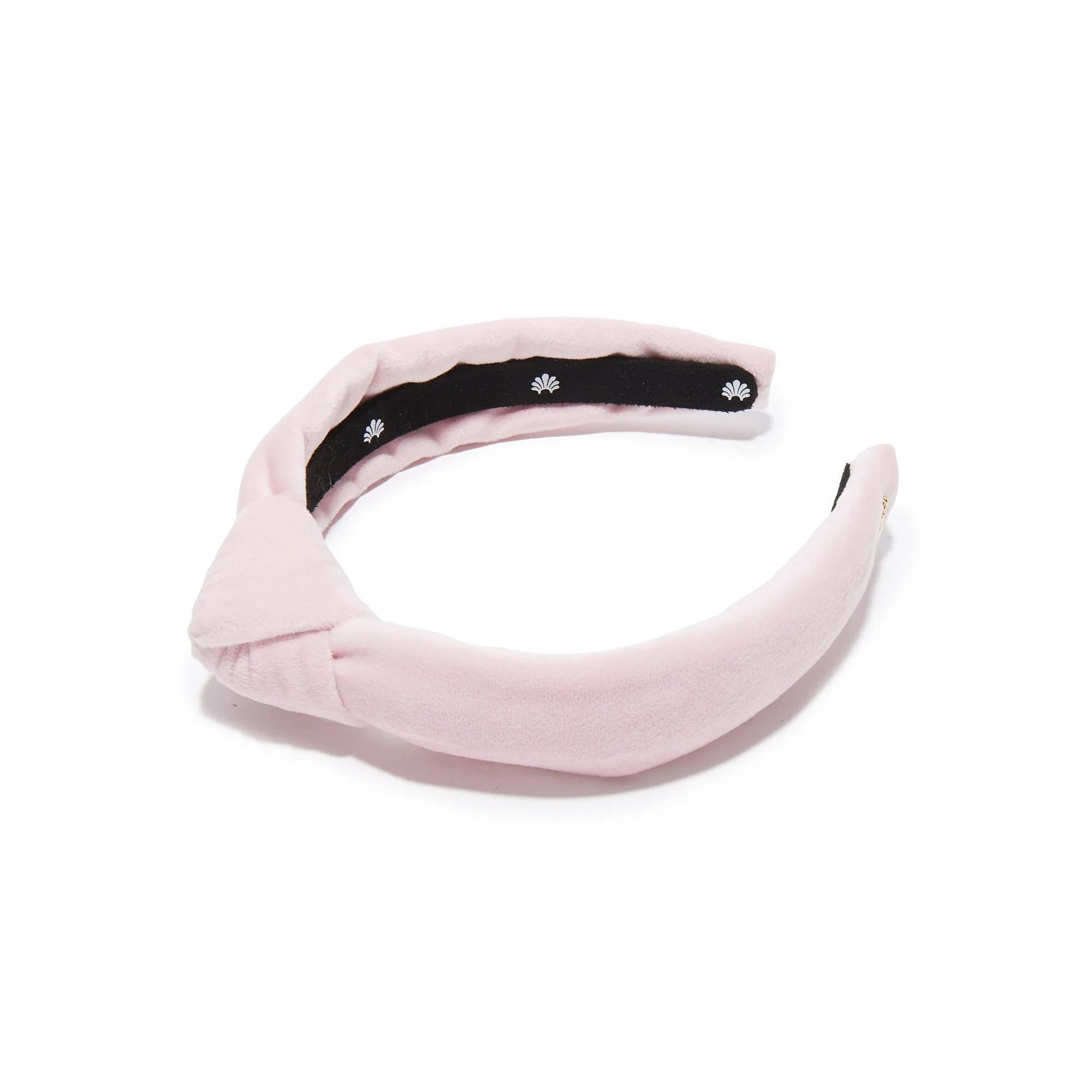 BLUSH KIDS VELVET KNOTTED HEADBAND sold by Lele Sadoughi