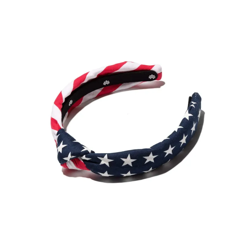 AMERICANA KIDS KNOTTED HEADBAND sold by Lele Sadoughi