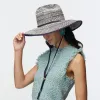 NAVY STRAW WOVEN HAT sold by Lele Sadoughi