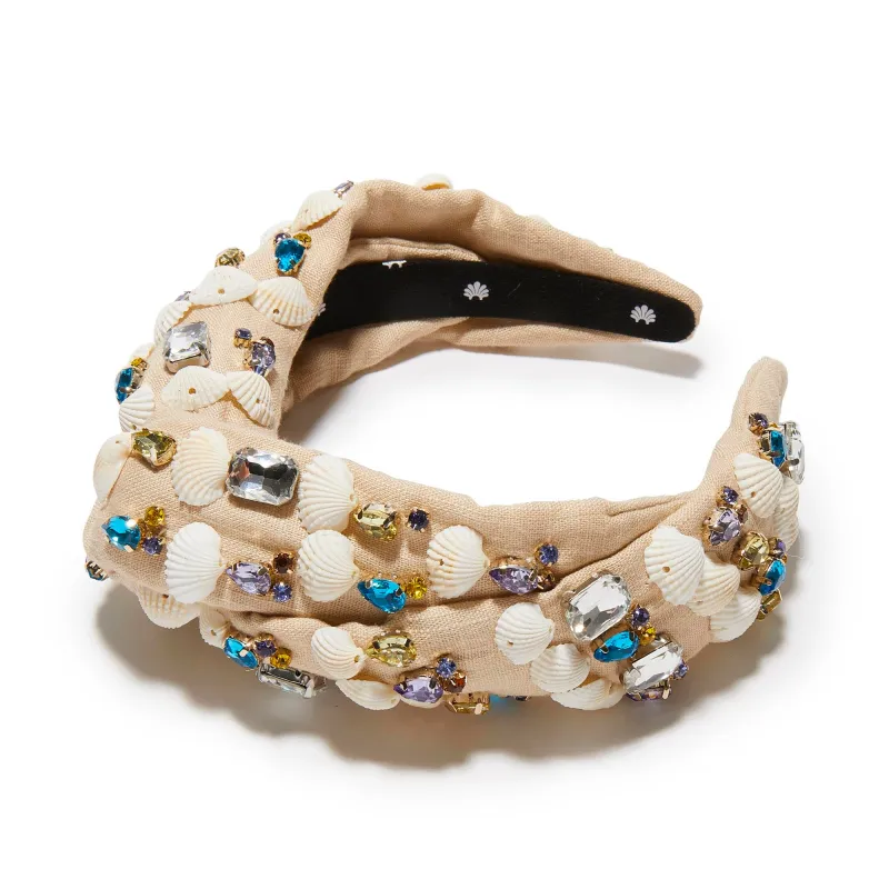 SEA JEWEL MARLENE PEARL SHELL HEADBAND sold by Lele Sadoughi