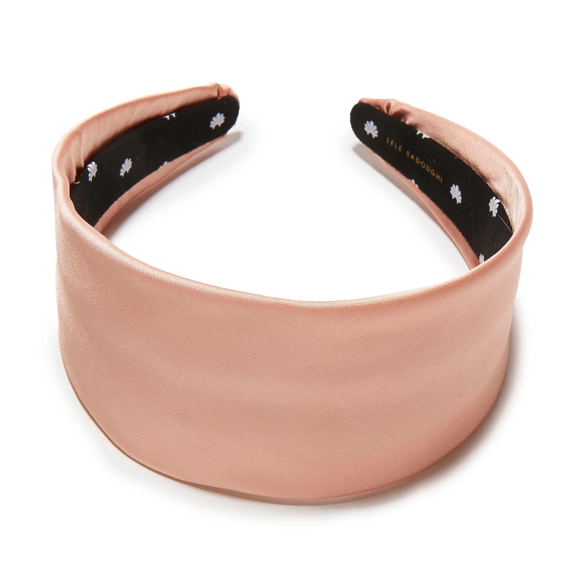 BLUSH MELON BRIGITTE HEADBAND sold by Lele Sadoughi product image thumbnail 3