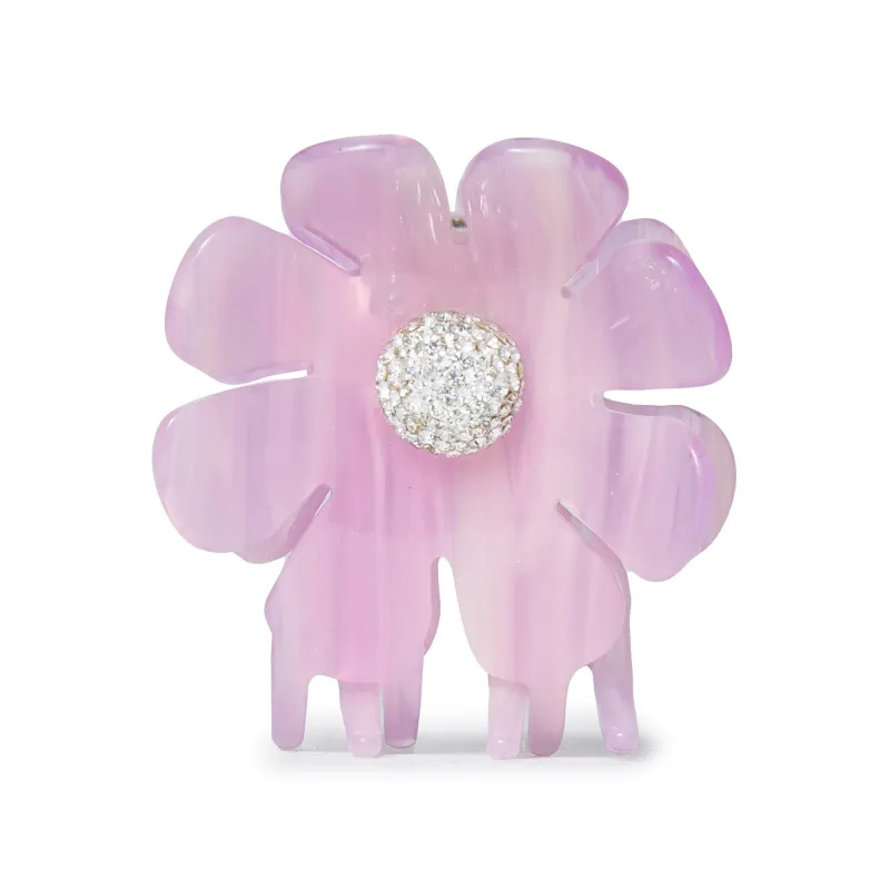 FRENCH ROSE SUNFLOWER CLAW CLIP sold by Lele Sadoughi