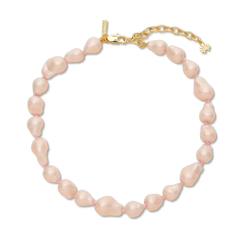 ROSÉ COLLECTOR PEARL NECKLACE sold by Lele Sadoughi