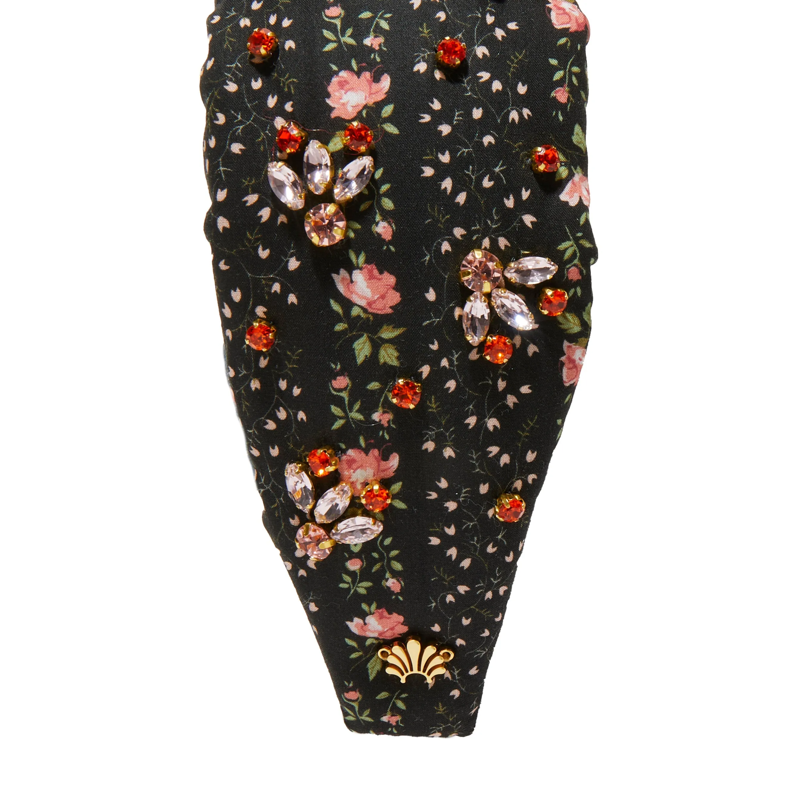 EVIE STRIPE HOLLY LIBERTY EMBELLISHED HEADBAND sold by Lele Sadoughi product image thumbnail 5