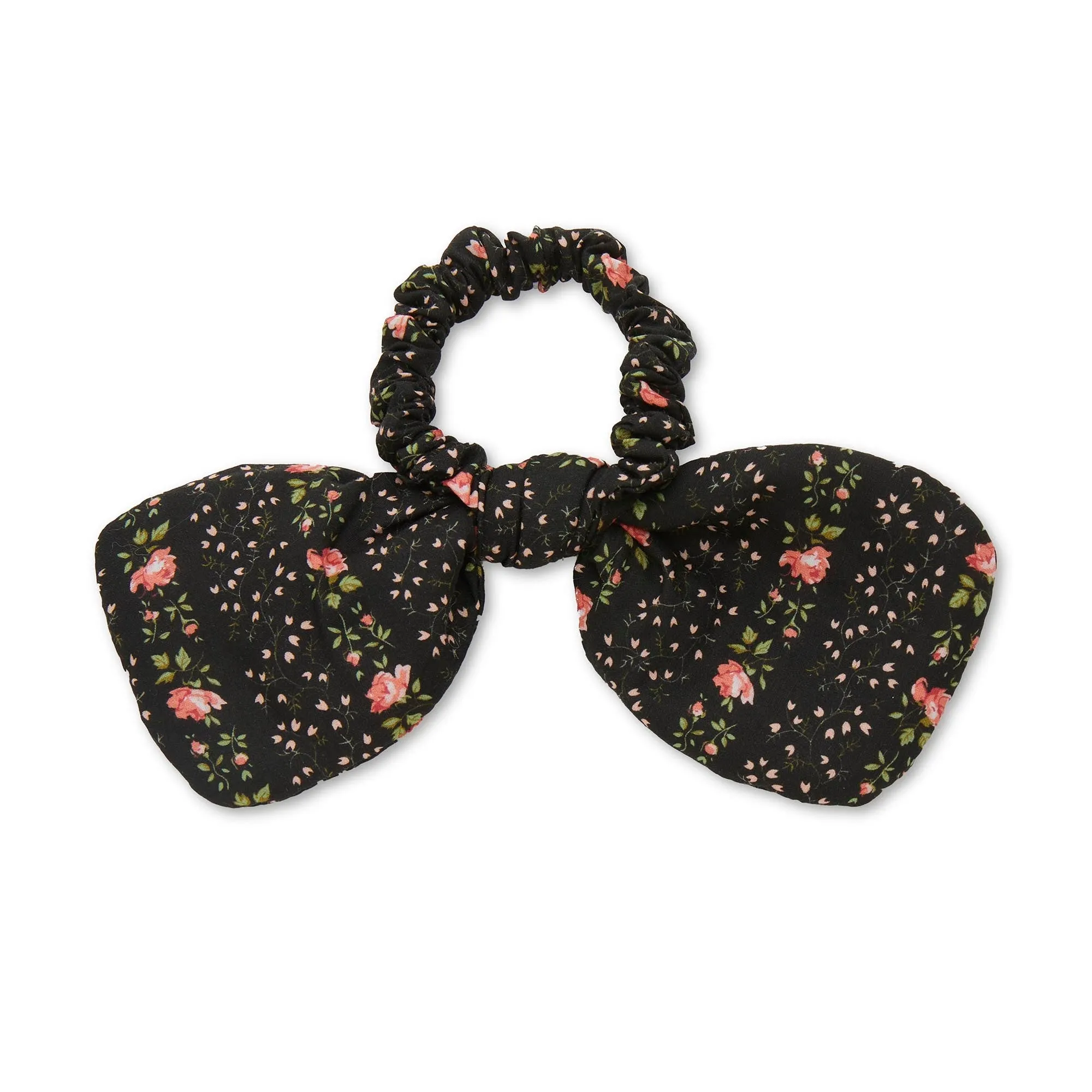 EVIE STRIPE PENNY LIBERTY FLORAL EMBELLISHED BOW SCRUNCHIE sold by Lele Sadoughi product image thumbnail 3
