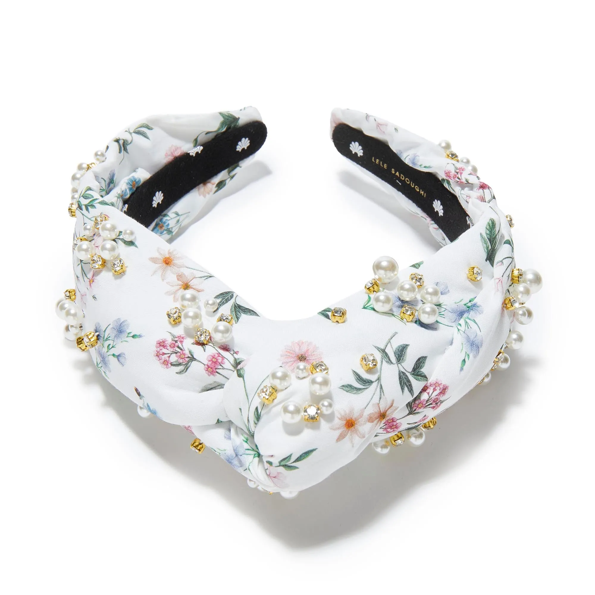 ANNIE MARLENE LIBERTY PEARL CRYSTAL HEADBAND sold by Lele Sadoughi product image thumbnail 3