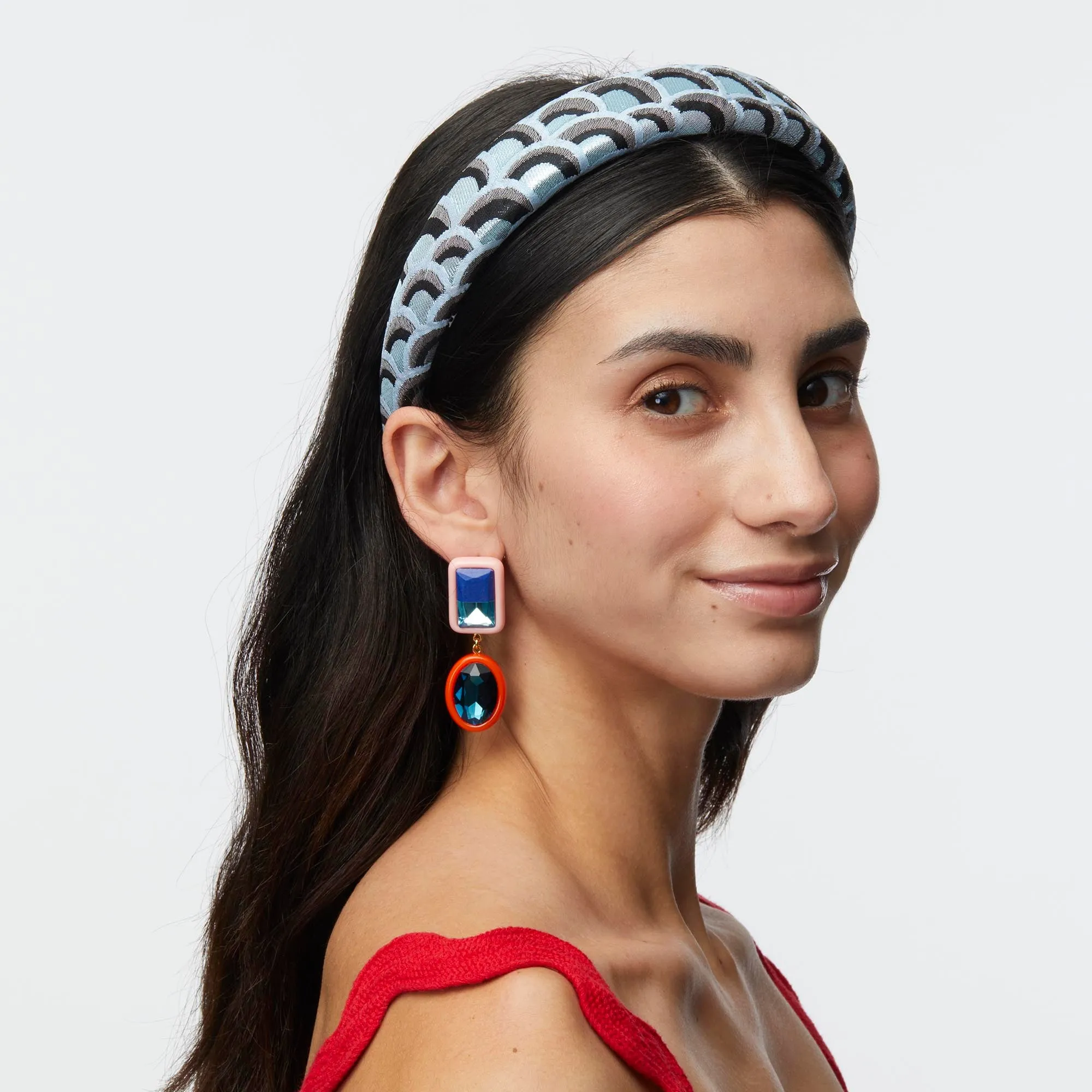 CLOUDY SKY ALICE POSEIDON HEADBAND sold by Lele Sadoughi product image thumbnail 2