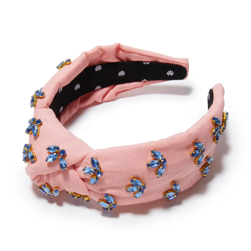 PINK LEMONADE KNOTTED VINE EMBELLISHED HEADBAND sold by Lele Sadoughi