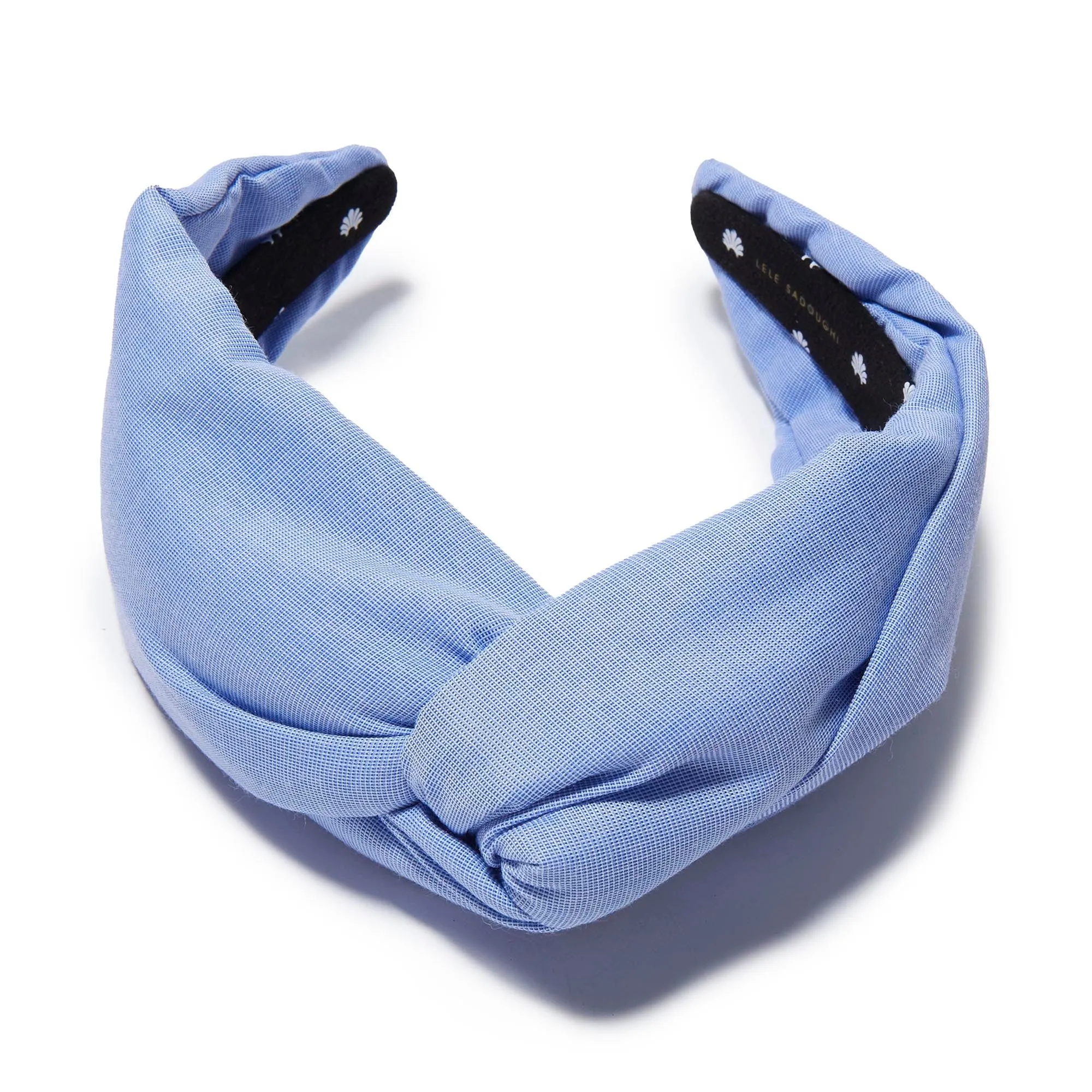 CLOUDY SKY GRETA COTTON HEADBAND sold by Lele Sadoughi product image thumbnail 3