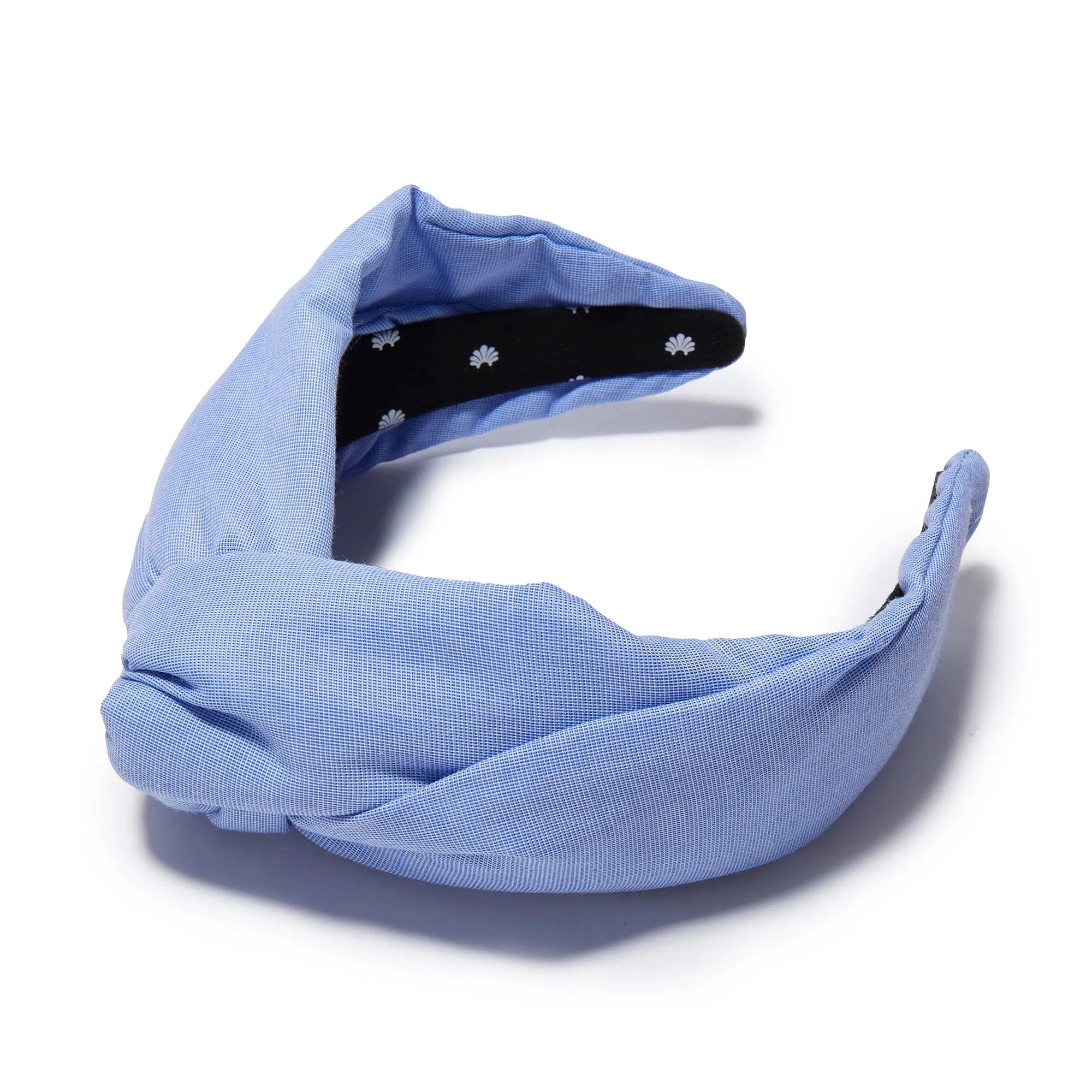 CLOUDY SKY GRETA COTTON HEADBAND sold by Lele Sadoughi