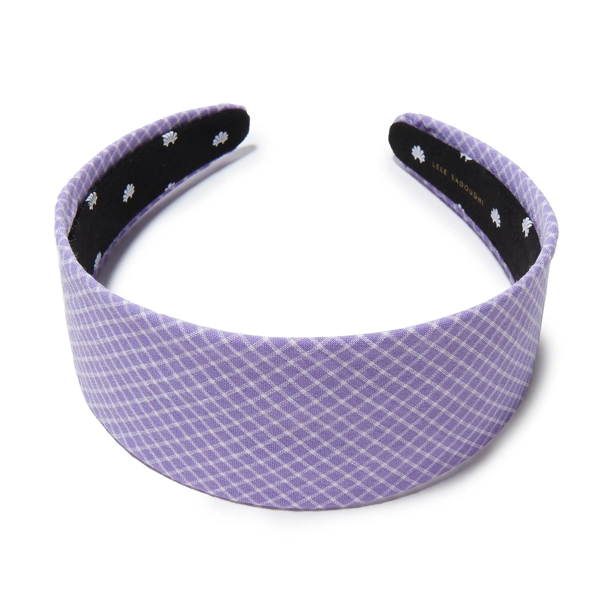 CLOUDY SKY BRIGITTE SEERSUCKER HEADBAND sold by Lele Sadoughi product image thumbnail 3