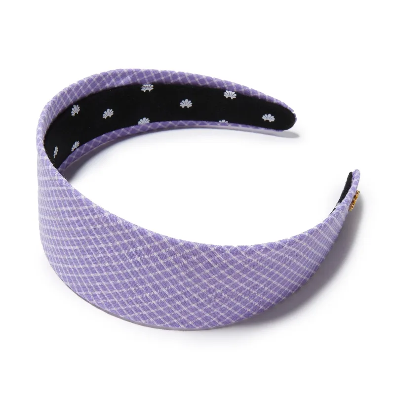 CLOUDY SKY BRIGITTE SEERSUCKER HEADBAND sold by Lele Sadoughi