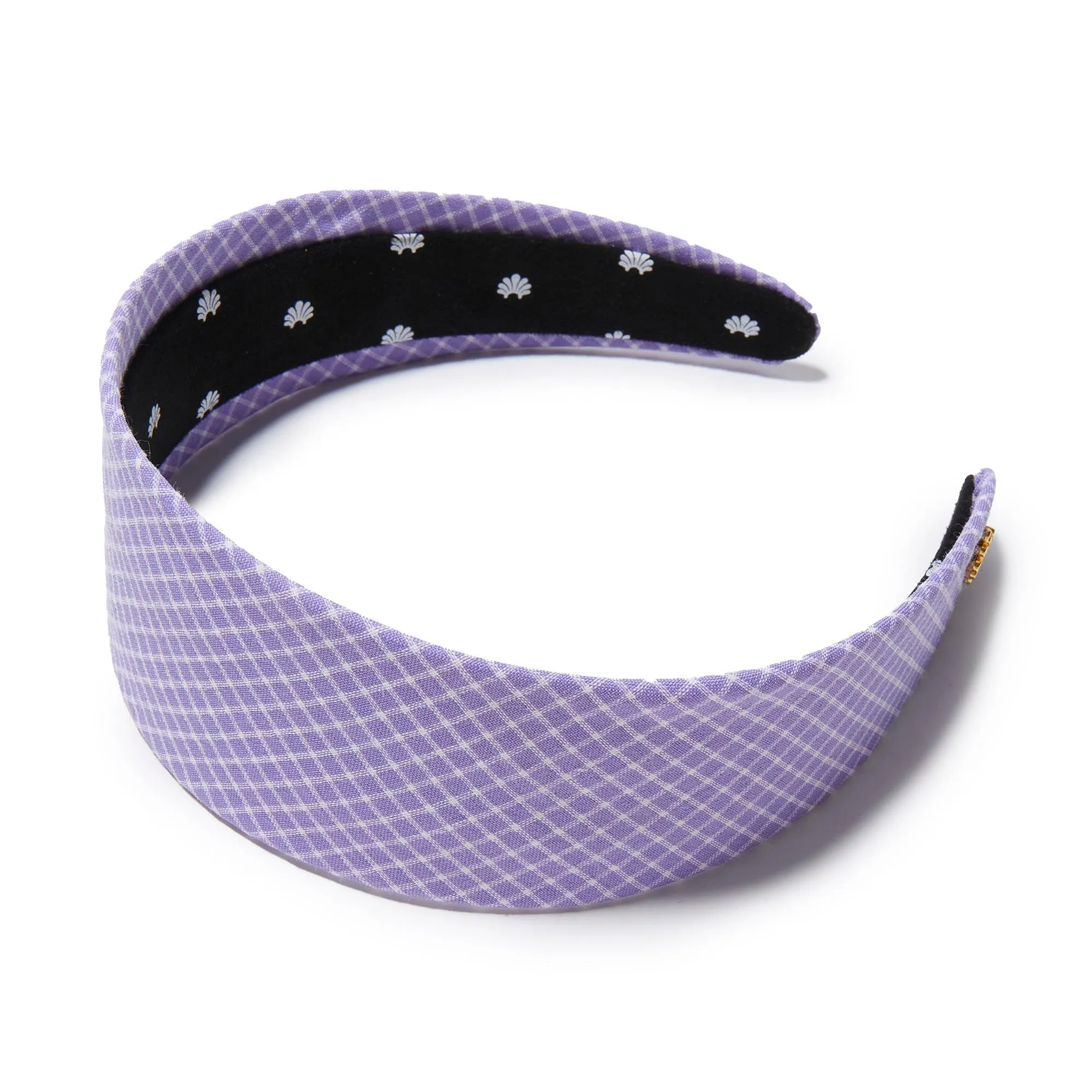 CLOUDY SKY BRIGITTE SEERSUCKER HEADBAND sold by Lele Sadoughi