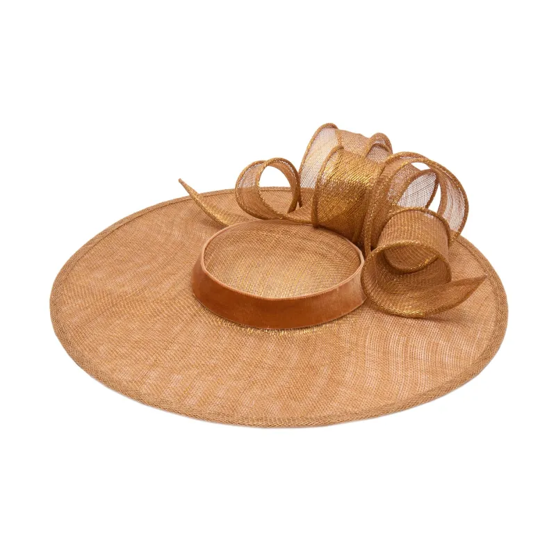 BRONZE TWIRL LELE SADOUGHI x KGB ONE-OF-A-KIND FASCINATOR sold by Lele Sadoughi