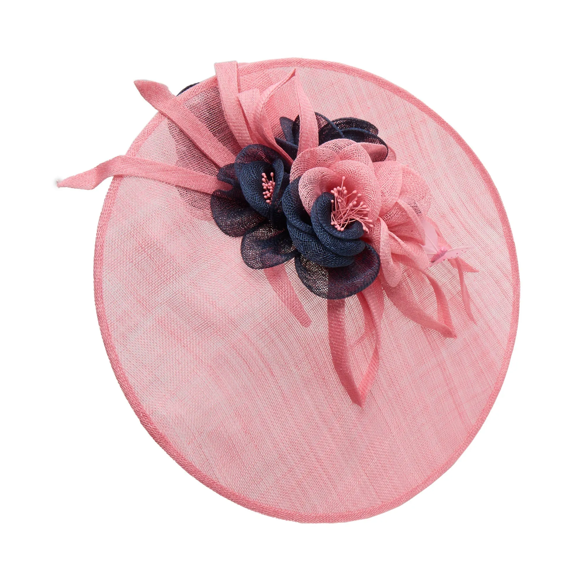 NAVY BLUSH BUTTERFLY FLORAL LELE SADOUGHI x KGB ONE-OF-A-KIND FASCINATOR sold by Lele Sadoughi product image thumbnail 2