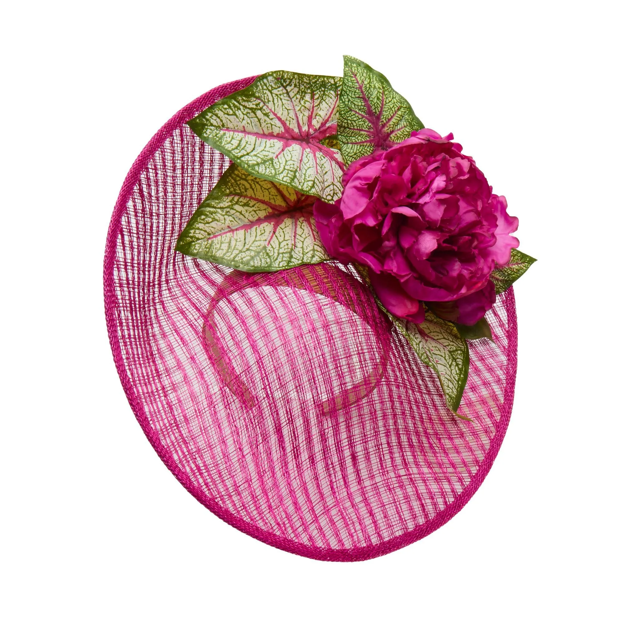 MAGENTA PEONY LELE SADOUGHI x KGB ONE-OF-A-KIND FASCINATOR sold by Lele Sadoughi product image thumbnail 2