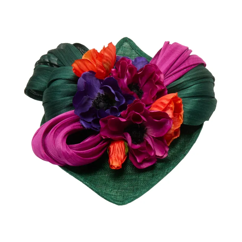 FOREST POPPY LELE SADOUGHI x KGB ONE-OF-A-KIND FASCINATOR sold by Lele Sadoughi