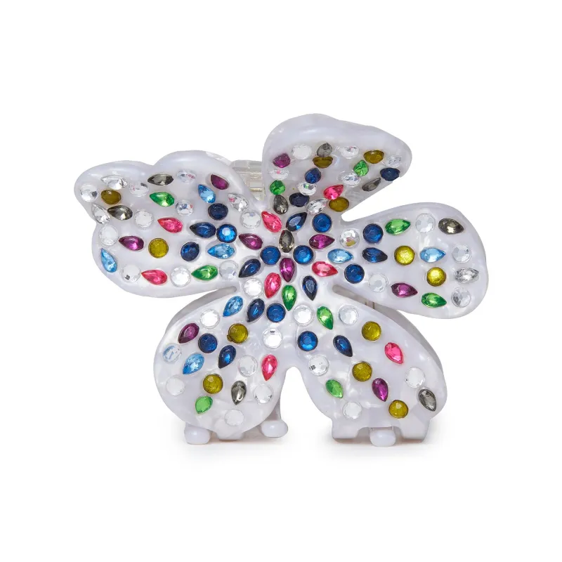 MOTHER OF PEARL RAINBOW LILY CLAW CLIP sold by Lele Sadoughi