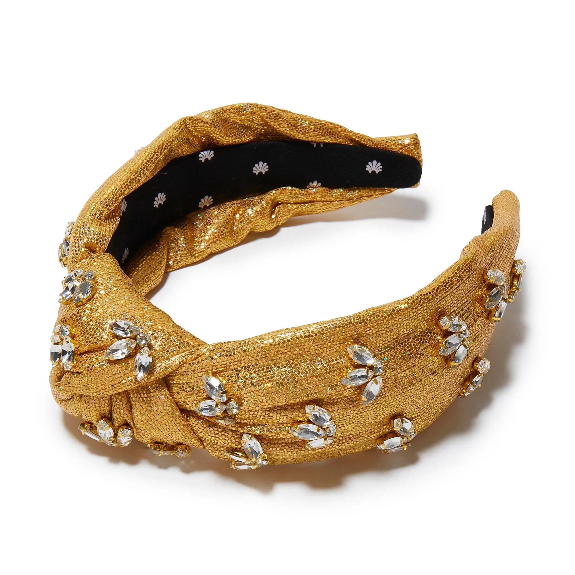 GOLD KNOTTED VINE EMBELLISHED HEADBAND sold by Lele Sadoughi