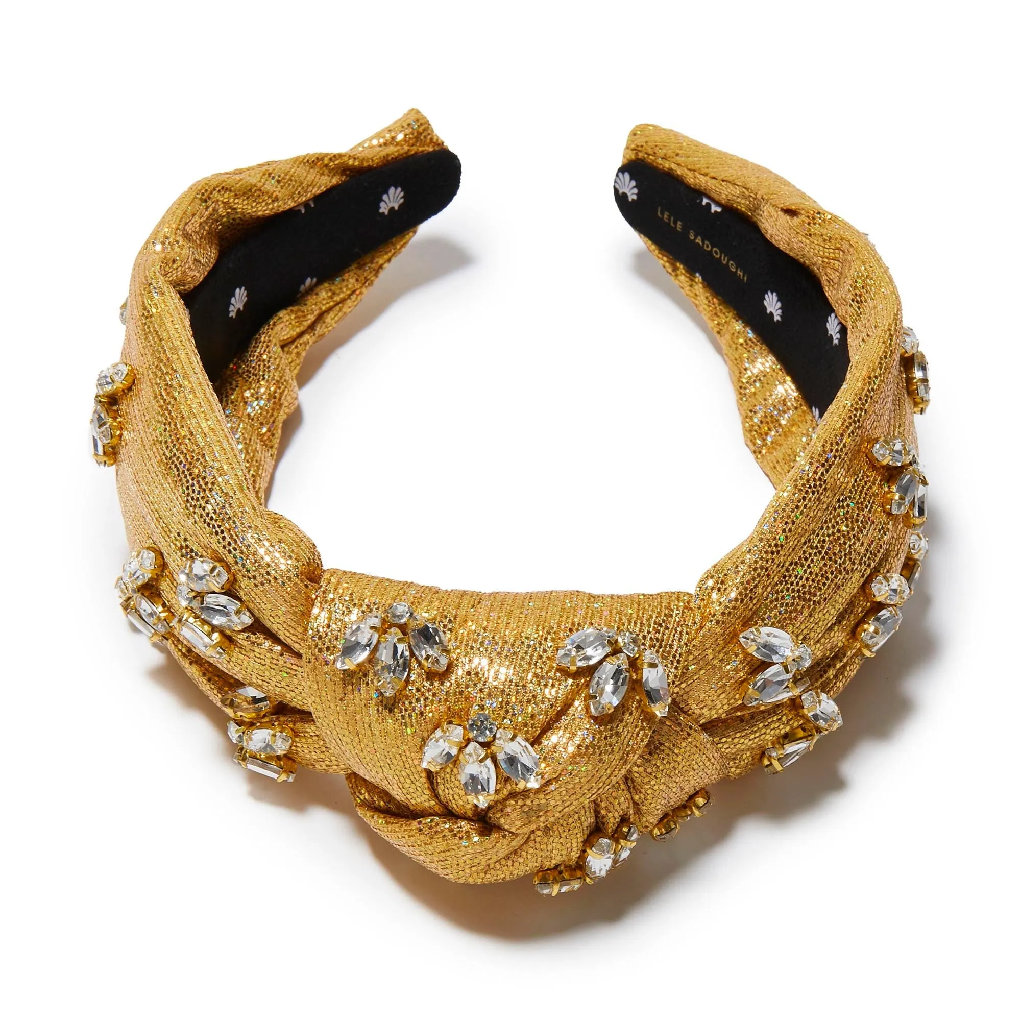GOLD KNOTTED VINE EMBELLISHED HEADBAND sold by Lele Sadoughi product image thumbnail 3