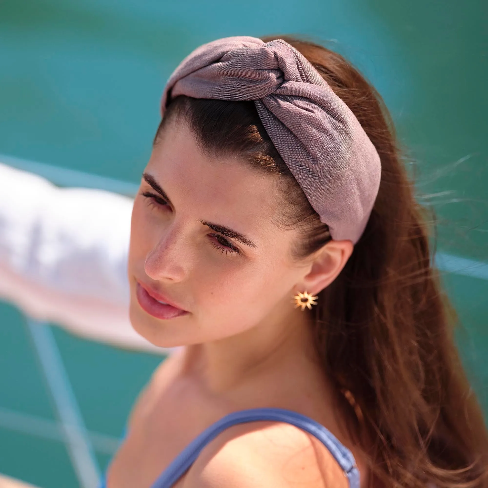 FAWN GRETA COTTON HEADBAND sold by Lele Sadoughi product image thumbnail 4